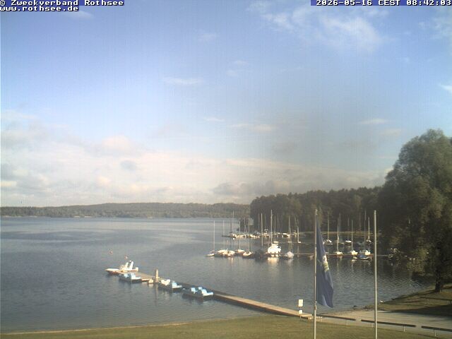 Archiv Foto Webcam Seezentrum Heuberg - Blick auf den Rothsee