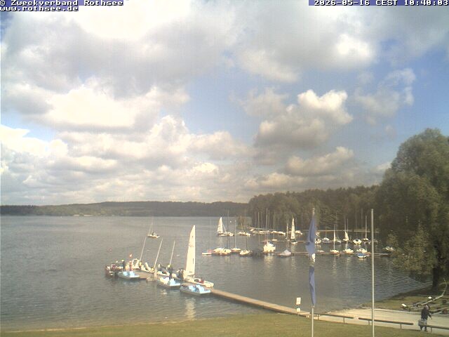 Archiv Foto Webcam Seezentrum Heuberg - Blick auf den Rothsee