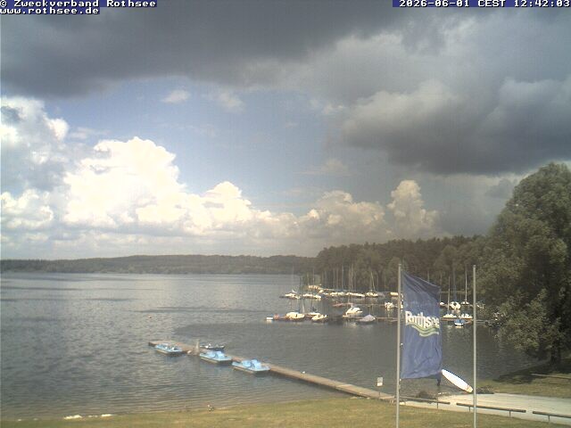 Archiv Foto Webcam Seezentrum Heuberg - Blick auf den Rothsee