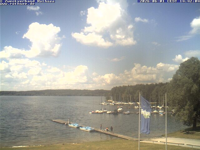 Archiv Foto Webcam Seezentrum Heuberg - Blick auf den Rothsee