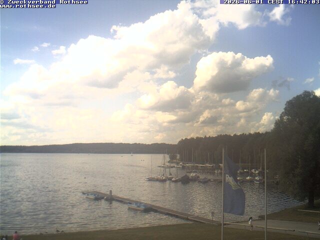 Archiv Foto Webcam Seezentrum Heuberg - Blick auf den Rothsee