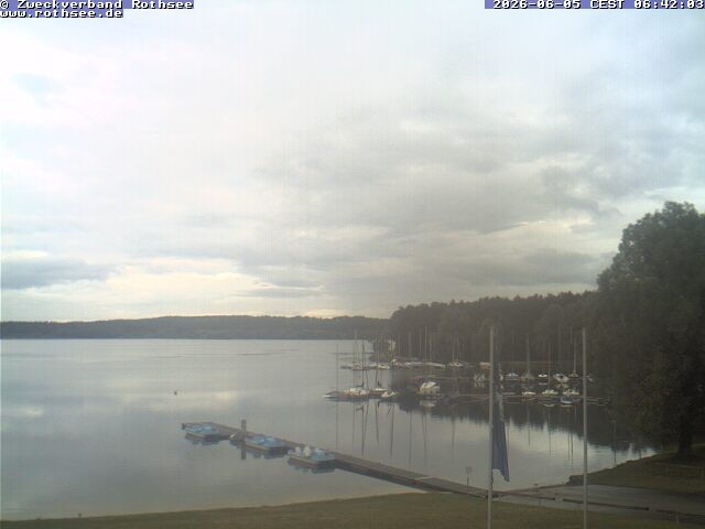 Archiv Foto Webcam Seezentrum Heuberg - Blick auf den Rothsee