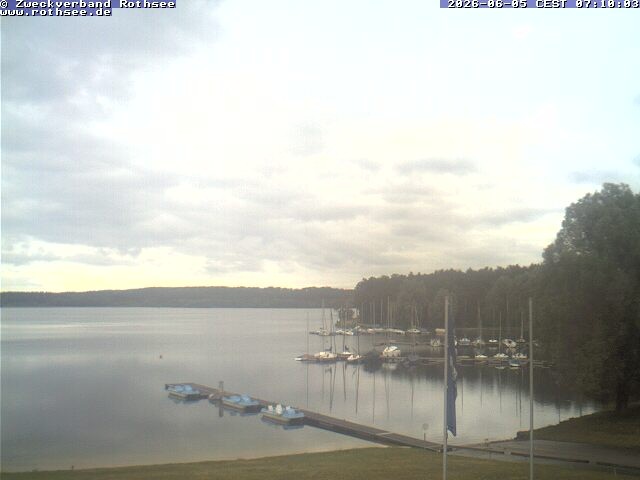 Archiv Foto Webcam Seezentrum Heuberg - Blick auf den Rothsee