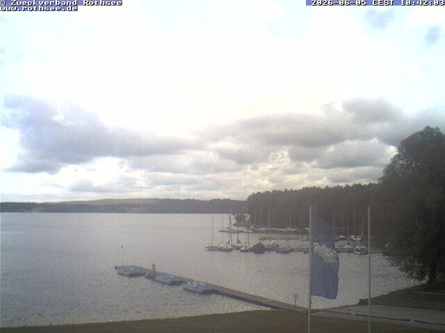 Archiv Foto Webcam Seezentrum Heuberg - Blick auf den Rothsee