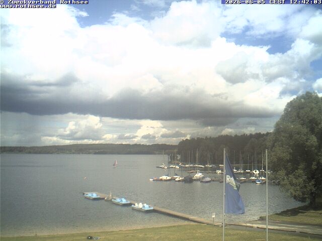 Archiv Foto Webcam Seezentrum Heuberg - Blick auf den Rothsee