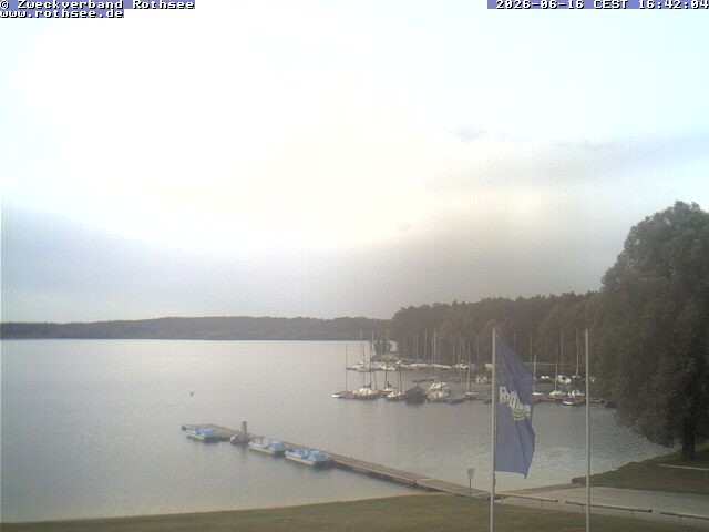 Archiv Foto Webcam Seezentrum Heuberg - Blick auf den Rothsee