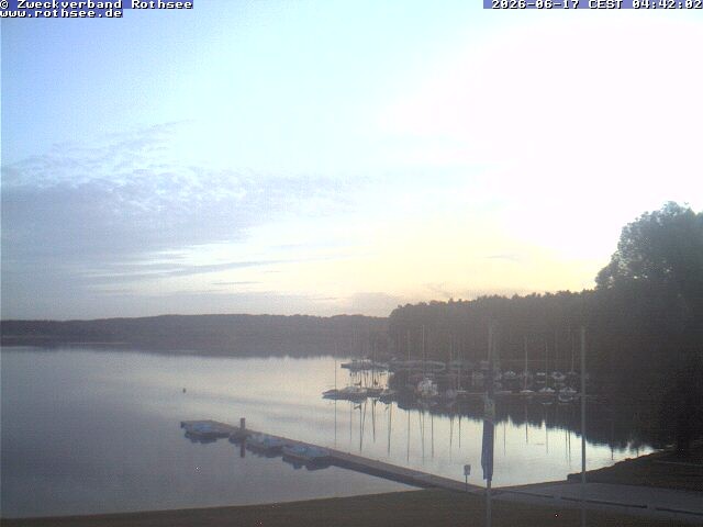 Archived image Webcam Heuberg - View to Lake Rothsee