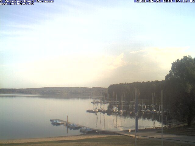 Archiv Foto Webcam Seezentrum Heuberg - Blick auf den Rothsee