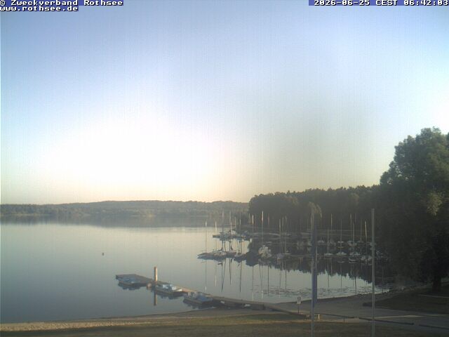 Archiv Foto Webcam Seezentrum Heuberg - Blick auf den Rothsee