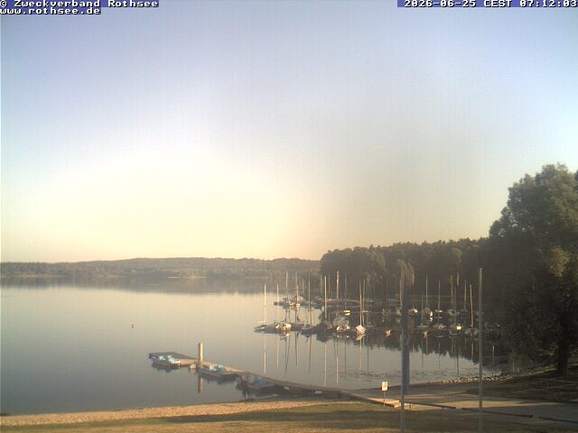 Archiv Foto Webcam Seezentrum Heuberg - Blick auf den Rothsee