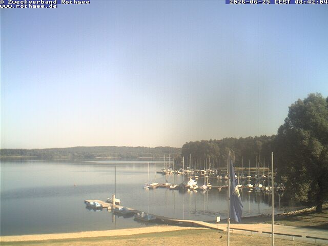 Archiv Foto Webcam Seezentrum Heuberg - Blick auf den Rothsee