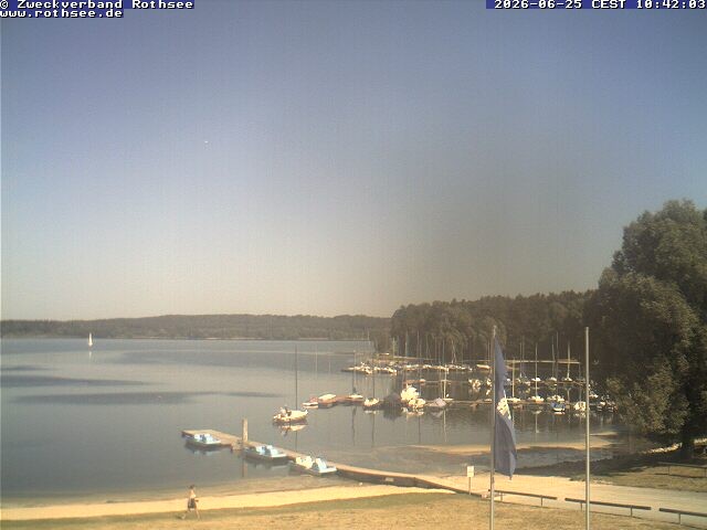 Archiv Foto Webcam Seezentrum Heuberg - Blick auf den Rothsee
