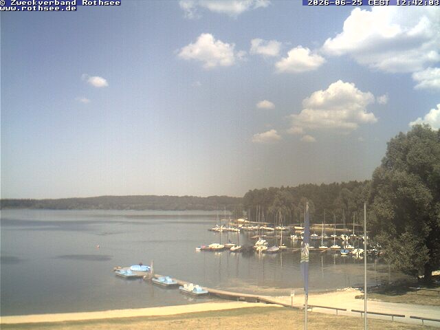 Archiv Foto Webcam Seezentrum Heuberg - Blick auf den Rothsee