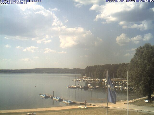 Archiv Foto Webcam Seezentrum Heuberg - Blick auf den Rothsee