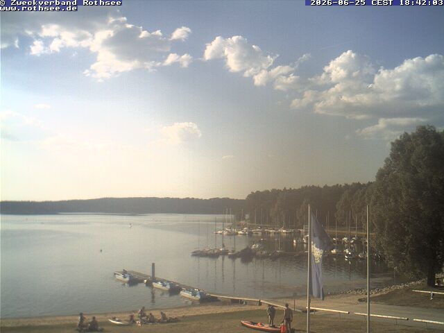 Archiv Foto Webcam Seezentrum Heuberg - Blick auf den Rothsee
