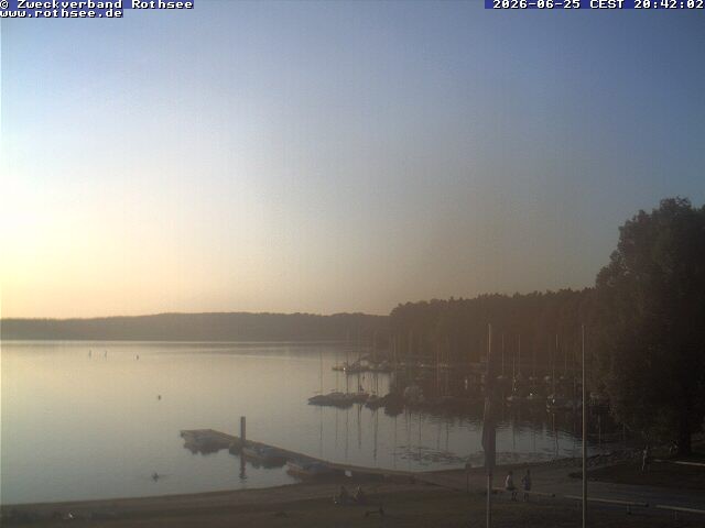 Archiv Foto Webcam Seezentrum Heuberg - Blick auf den Rothsee