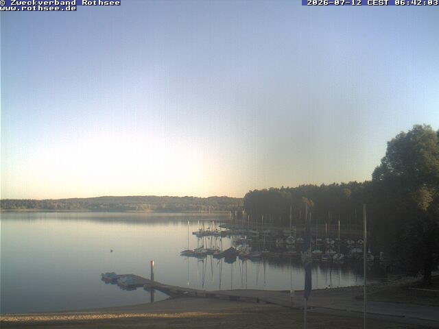 Archiv Foto Webcam Seezentrum Heuberg - Blick auf den Rothsee