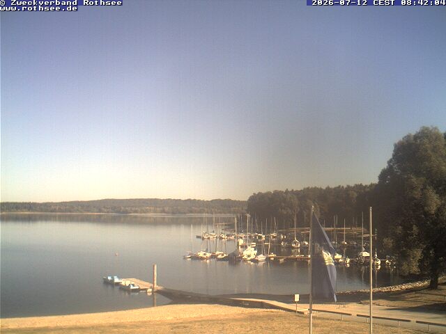 Archiv Foto Webcam Seezentrum Heuberg - Blick auf den Rothsee