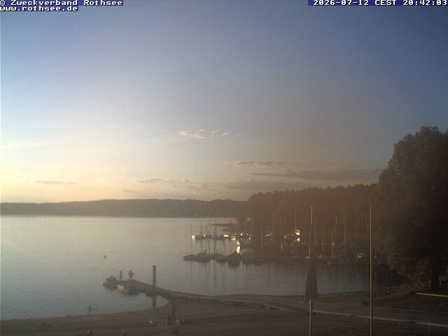 Archiv Foto Webcam Seezentrum Heuberg - Blick auf den Rothsee