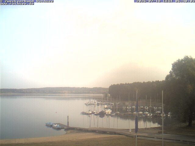 Archiv Foto Webcam Seezentrum Heuberg - Blick auf den Rothsee