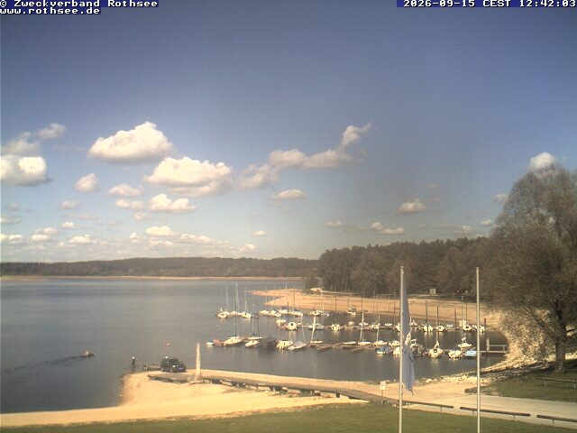 Archiv Foto Webcam Seezentrum Heuberg - Blick auf den Rothsee