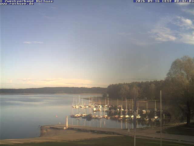 Archiv Foto Webcam Seezentrum Heuberg - Blick auf den Rothsee