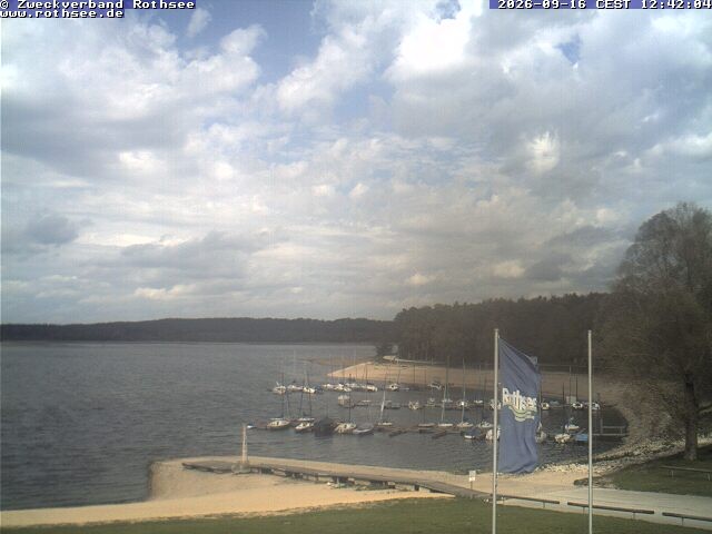 Archiv Foto Webcam Seezentrum Heuberg - Blick auf den Rothsee