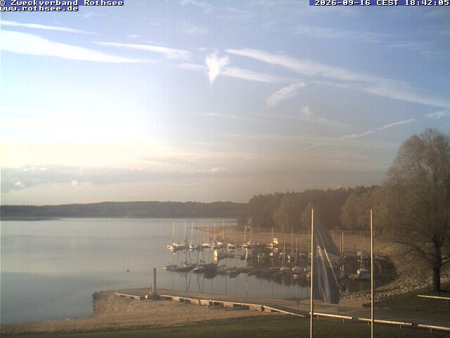 Archiv Foto Webcam Seezentrum Heuberg - Blick auf den Rothsee
