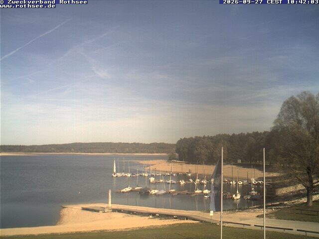 Archiv Foto Webcam Seezentrum Heuberg - Blick auf den Rothsee