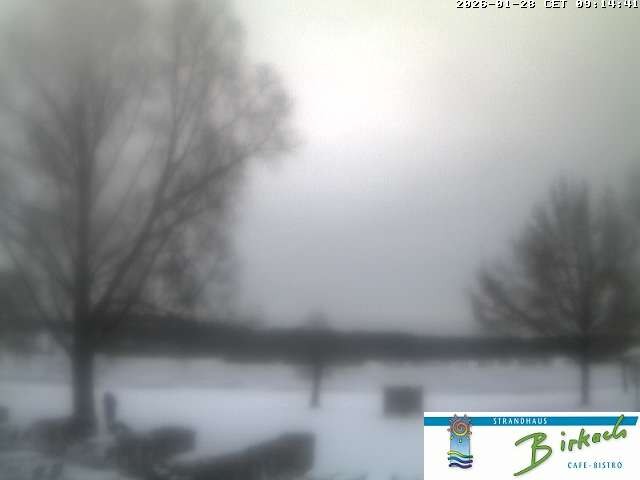 Archiv Foto Webcam Strandhaus Birkach - Blick auf den Rothsee