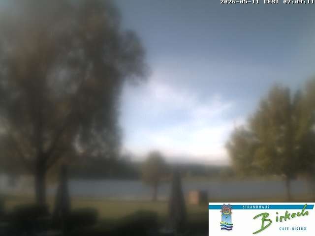 Archiv Foto Webcam Strandhaus Birkach - Blick auf den Rothsee