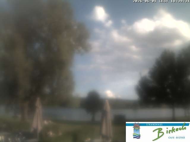 Archiv Foto Webcam Strandhaus Birkach - Blick auf den Rothsee