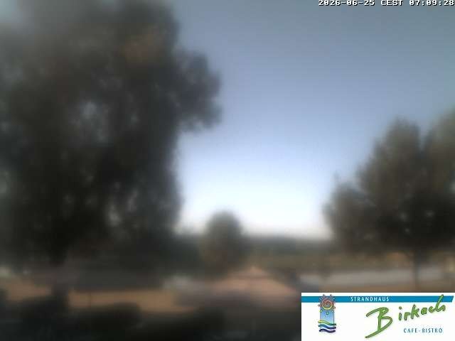 Archiv Foto Webcam Strandhaus Birkach - Blick auf den Rothsee