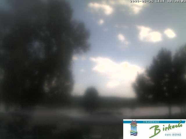 Archiv Foto Webcam Strandhaus Birkach - Blick auf den Rothsee
