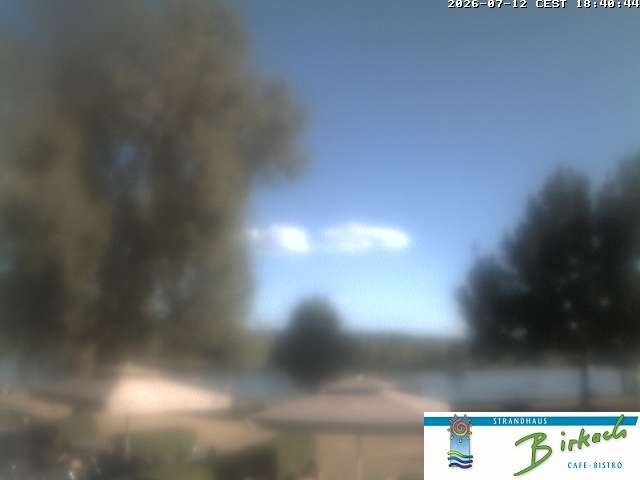 Archiv Foto Webcam Strandhaus Birkach - Blick auf den Rothsee