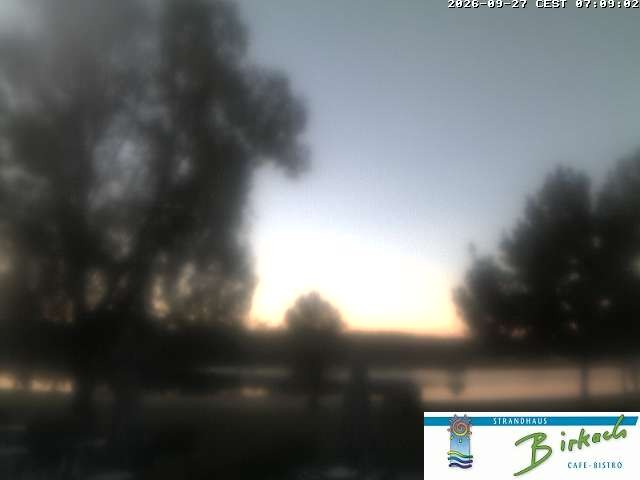 Archiv Foto Webcam Strandhaus Birkach - Blick auf den Rothsee