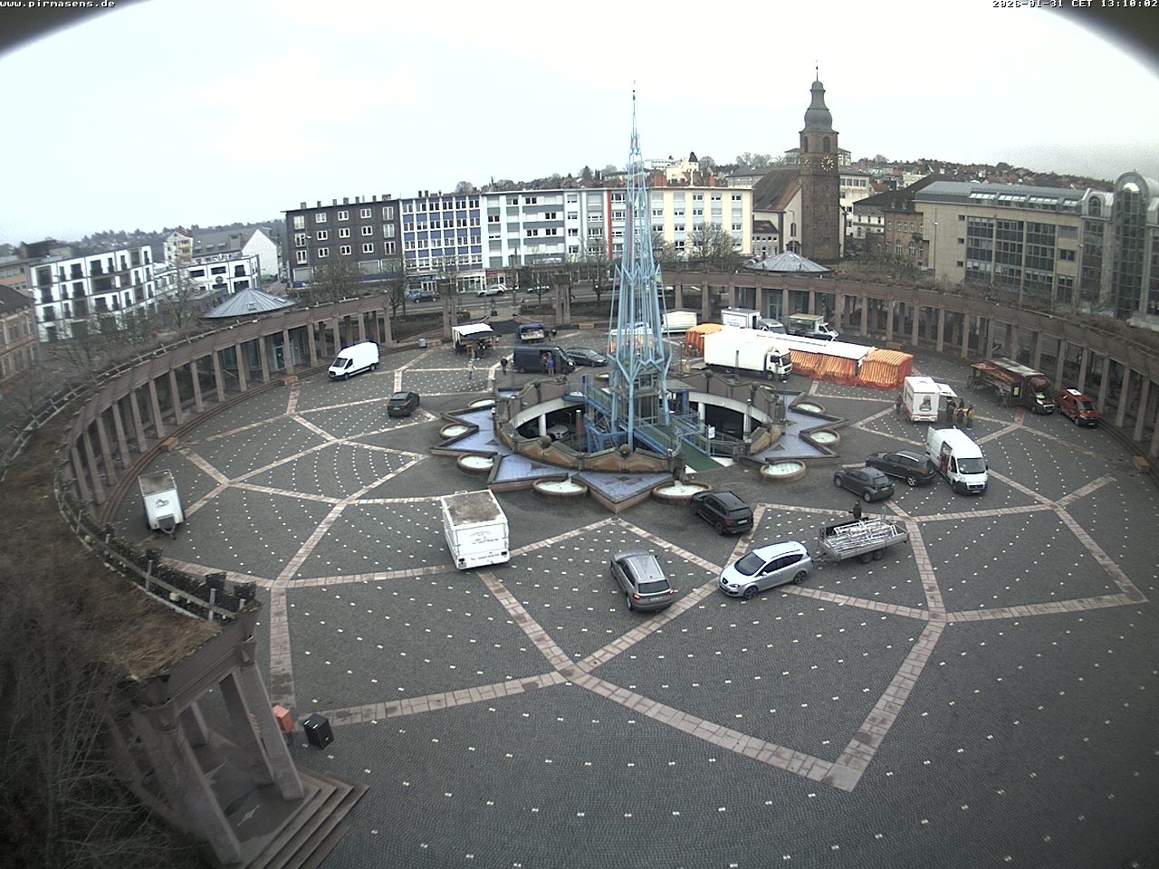 Archiv Foto Webcam Blick auf Exerzierplatz in Pirmasens (Rheinland-Pfalz)