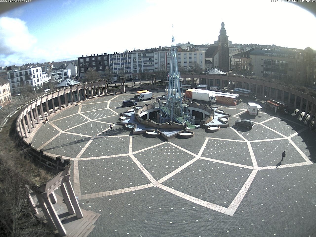 Archiv Foto Webcam Blick auf Exerzierplatz in Pirmasens (Rheinland-Pfalz)