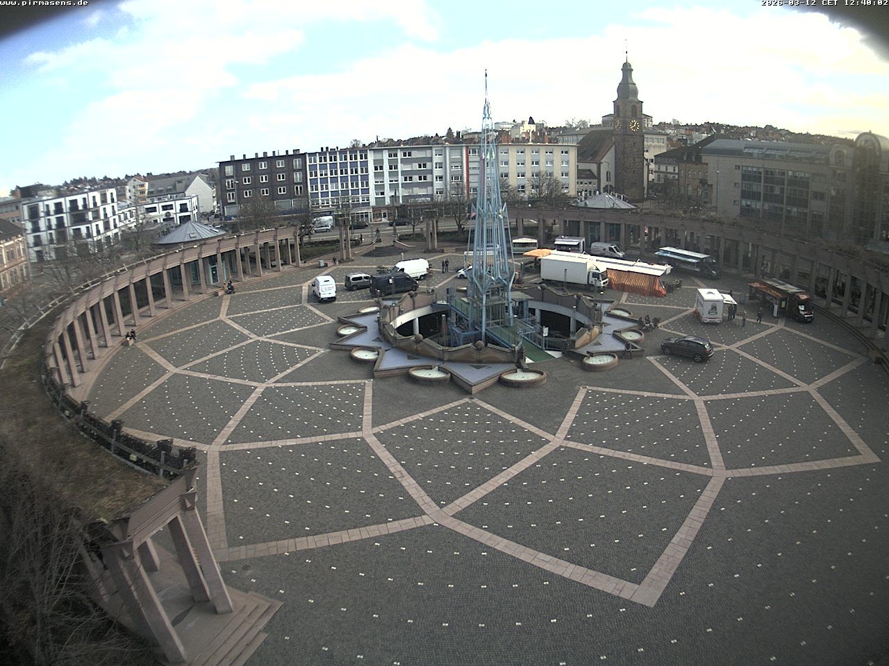 Archiv Foto Webcam Blick auf Exerzierplatz in Pirmasens (Rheinland-Pfalz)
