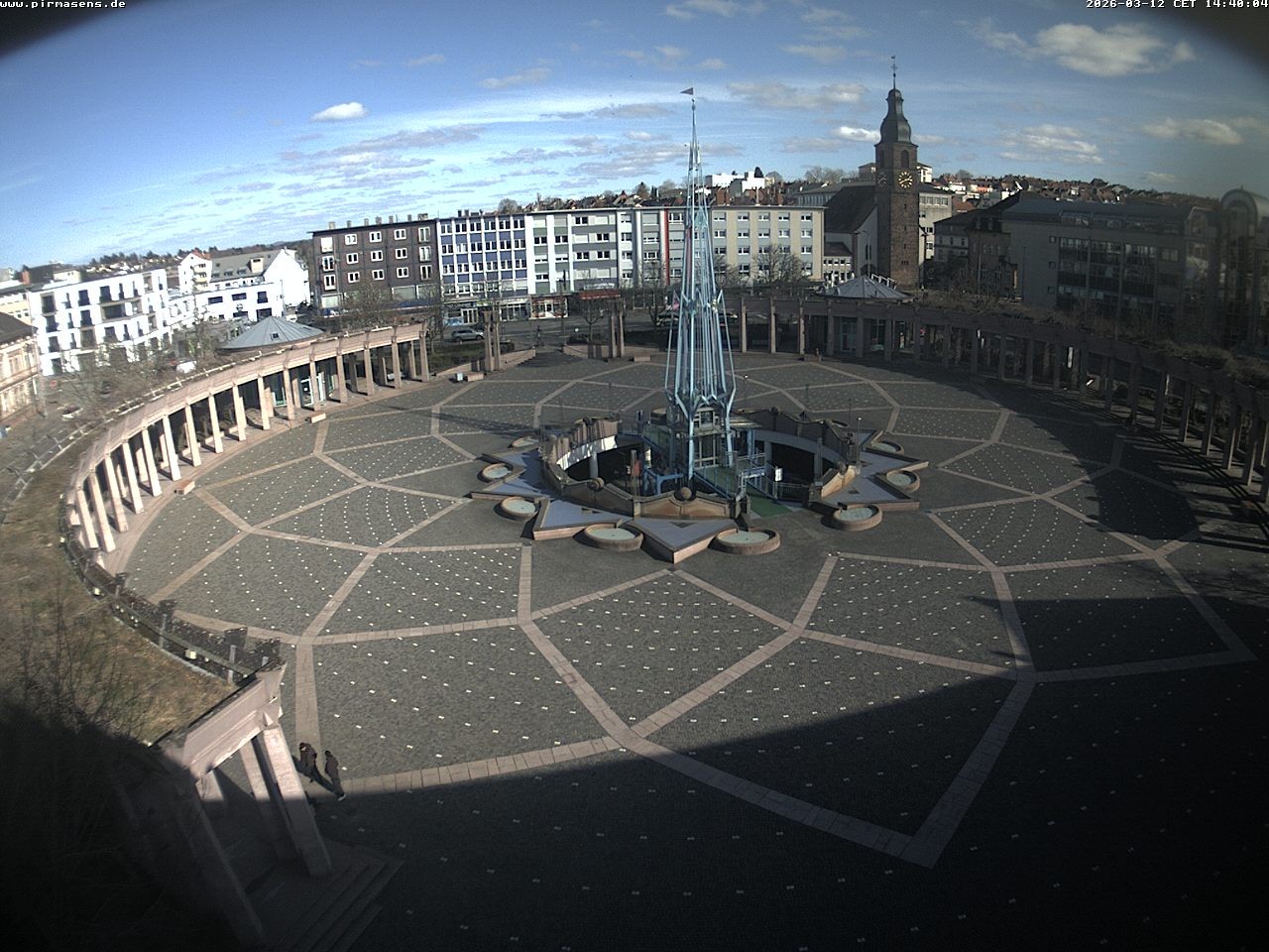 Archiv Foto Webcam Blick auf Exerzierplatz in Pirmasens (Rheinland-Pfalz)