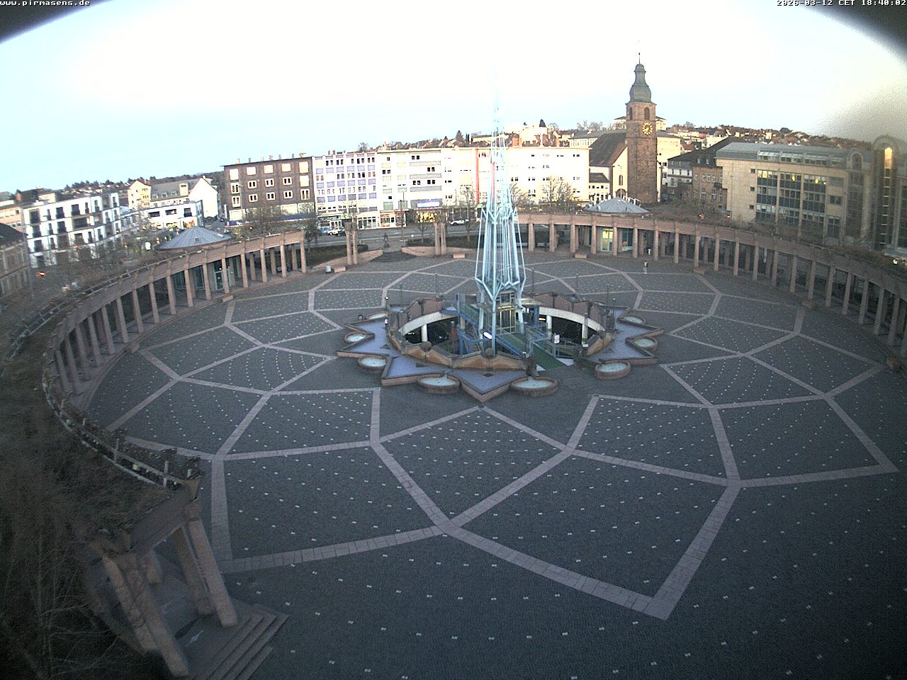 Archiv Foto Webcam Blick auf Exerzierplatz in Pirmasens (Rheinland-Pfalz)