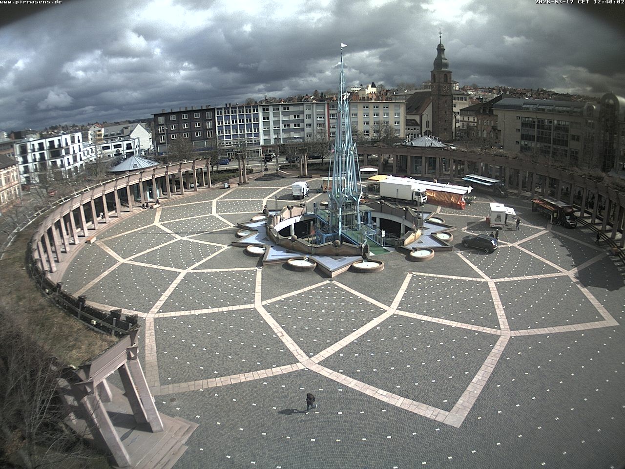 Archiv Foto Webcam Blick auf Exerzierplatz in Pirmasens (Rheinland-Pfalz)