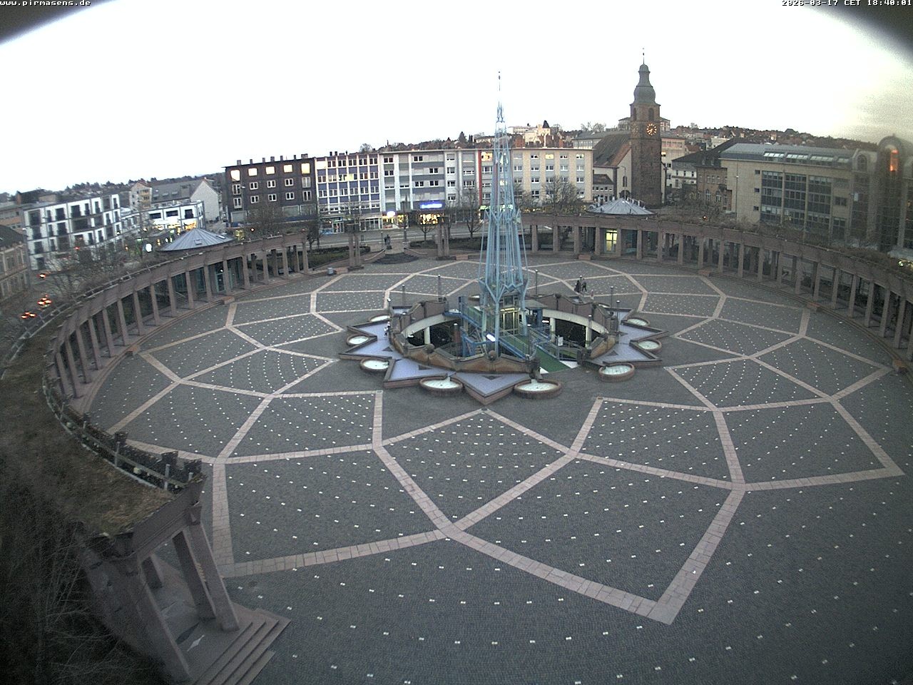 Archiv Foto Webcam Blick auf Exerzierplatz in Pirmasens (Rheinland-Pfalz)