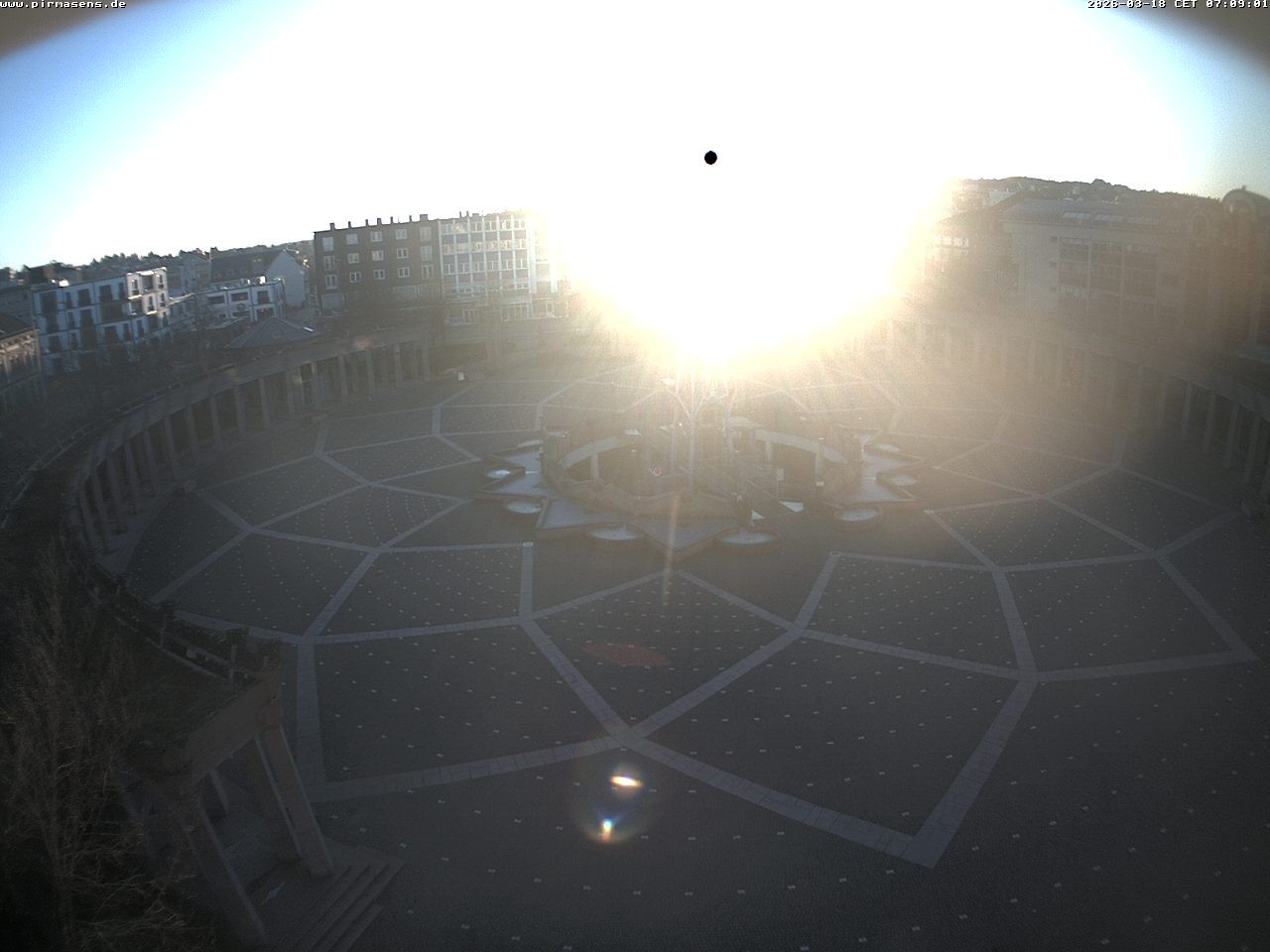 Archiv Foto Webcam Blick auf Exerzierplatz in Pirmasens (Rheinland-Pfalz)