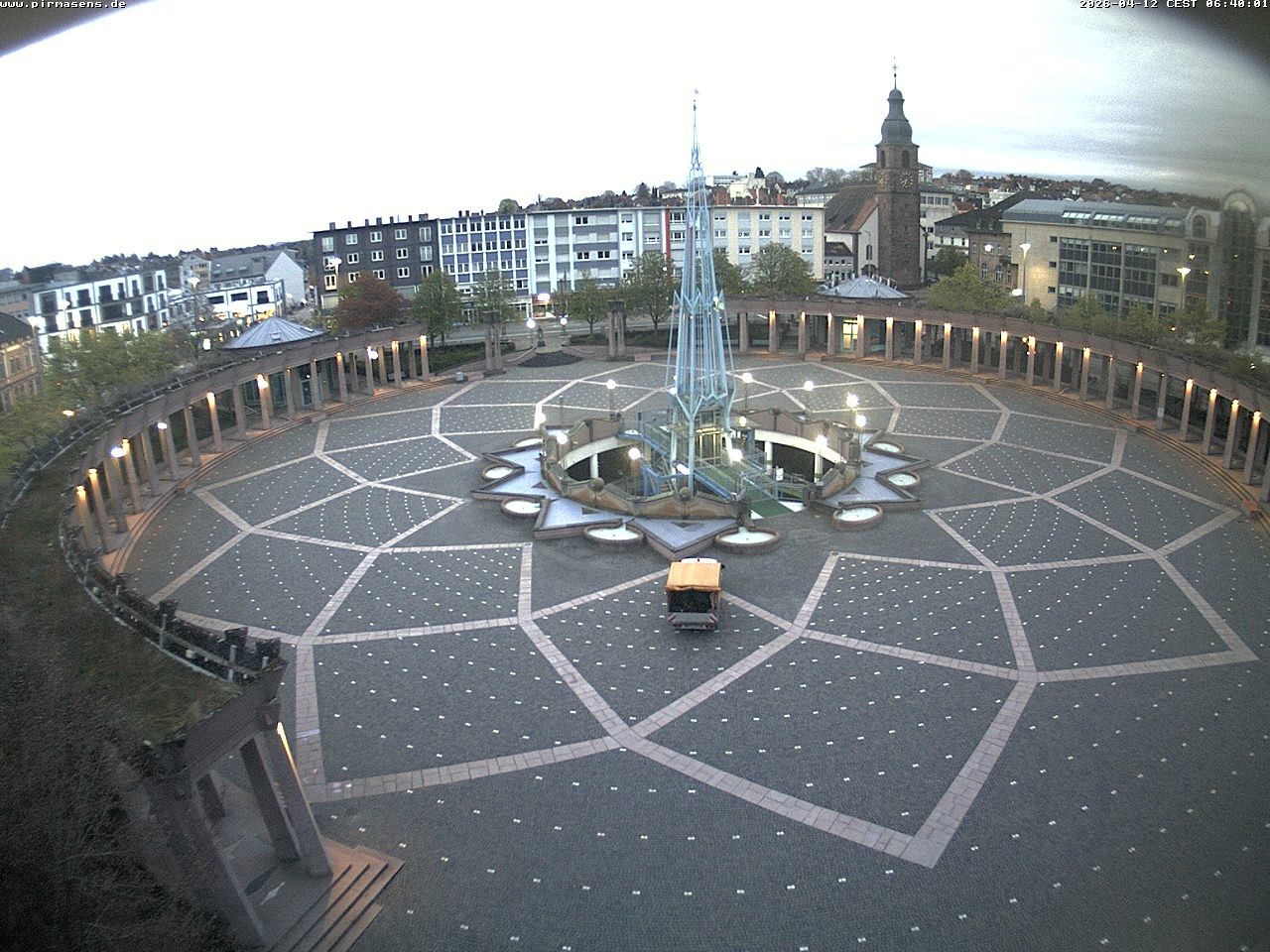 Archiv Foto Webcam Blick auf Exerzierplatz in Pirmasens (Rheinland-Pfalz)