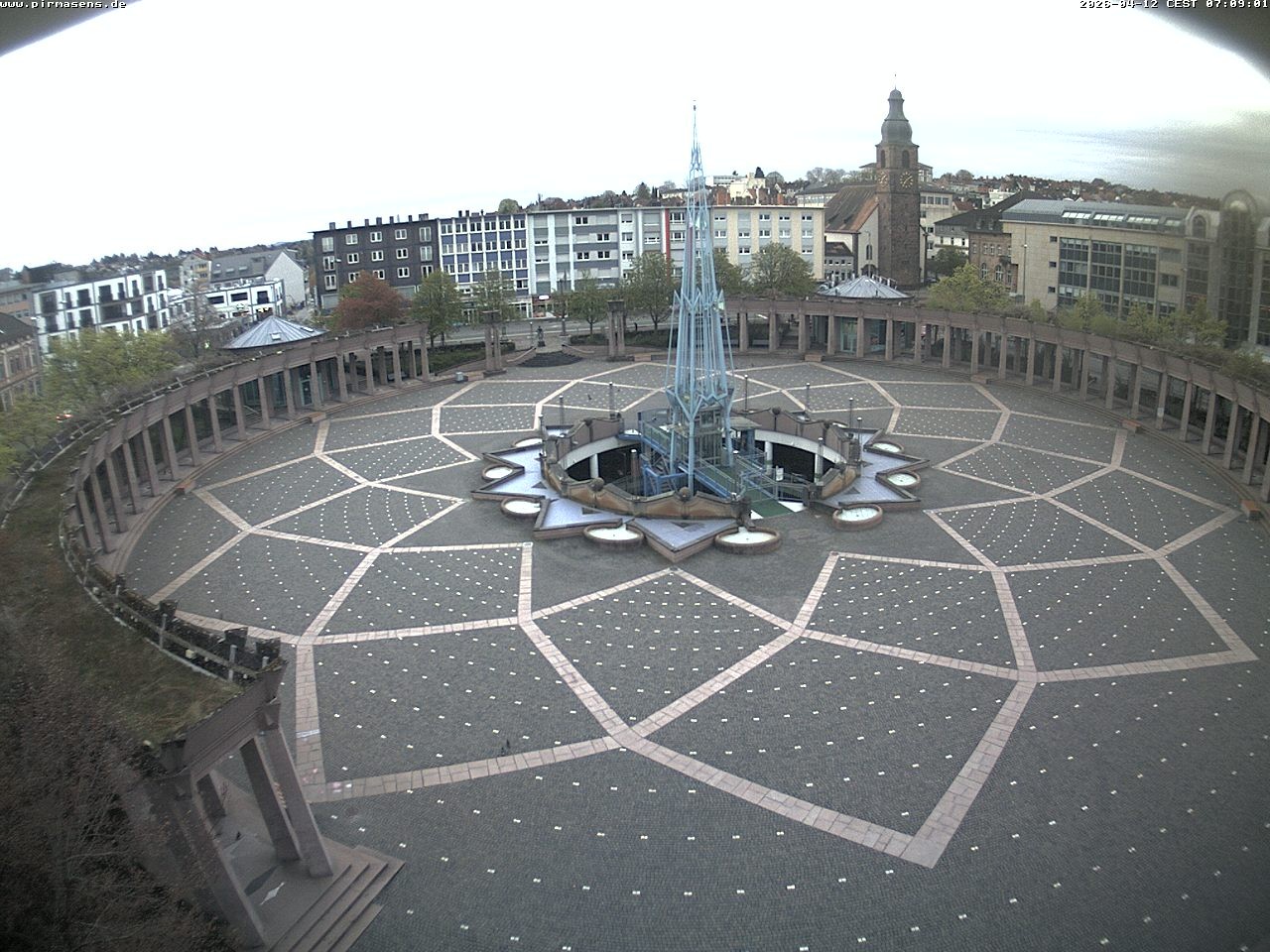 Archiv Foto Webcam Blick auf Exerzierplatz in Pirmasens (Rheinland-Pfalz)