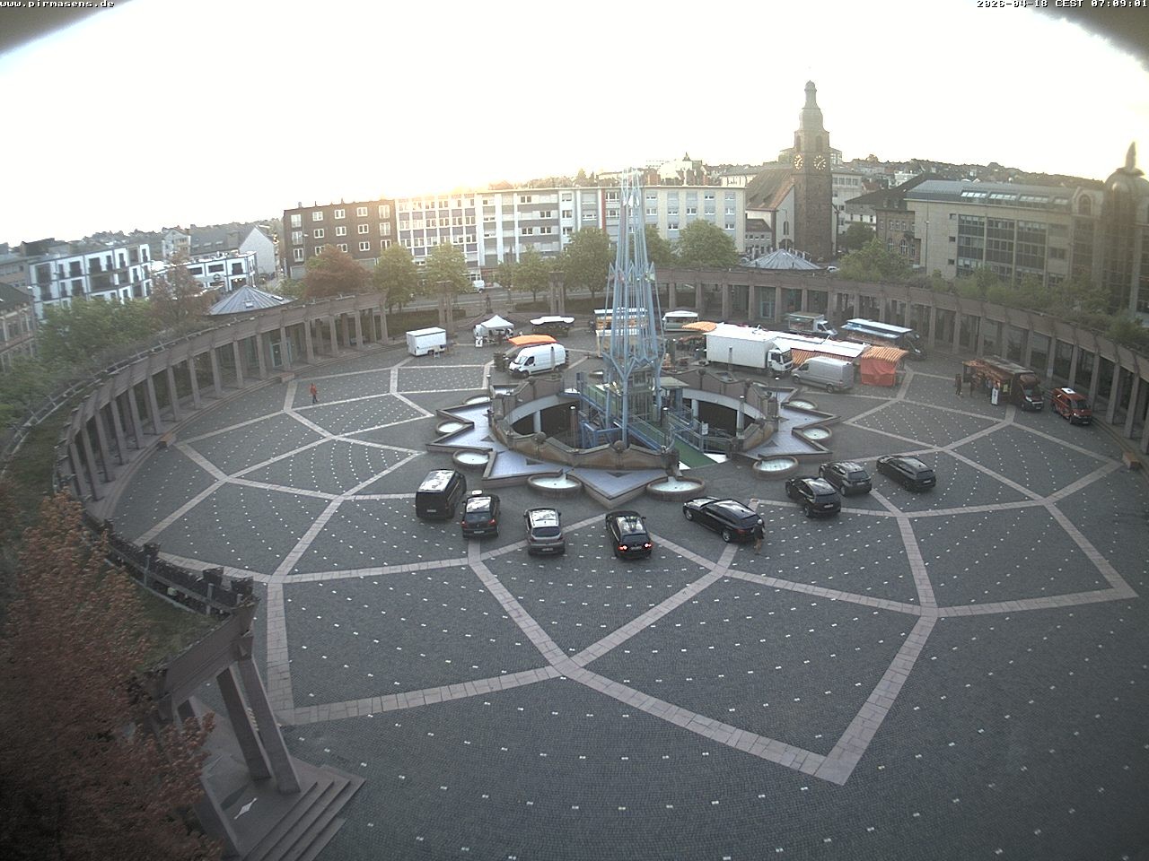 Archiv Foto Webcam Blick auf Exerzierplatz in Pirmasens (Rheinland-Pfalz)