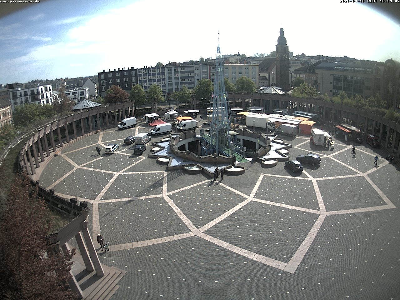 Archiv Foto Webcam Blick auf Exerzierplatz in Pirmasens (Rheinland-Pfalz)