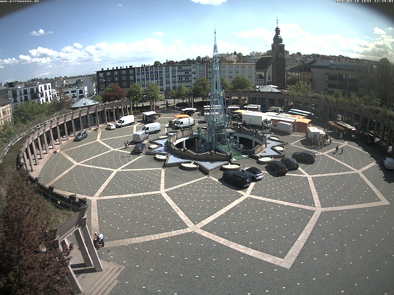 Archiv Foto Webcam Blick auf Exerzierplatz in Pirmasens (Rheinland-Pfalz)
