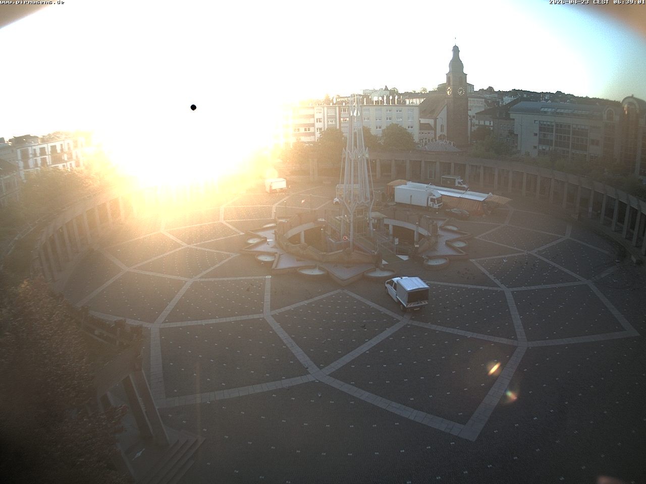 Archiv Foto Webcam Blick auf Exerzierplatz in Pirmasens (Rheinland-Pfalz)